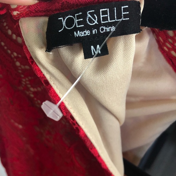 Red Lace Dress - Picture 2 of 2